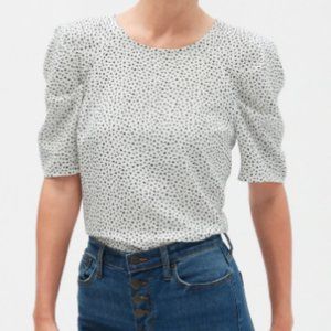 NWOT Banana Republic Factory Puff Sleeve Top